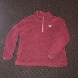 Pink Sherpa sweatshirt